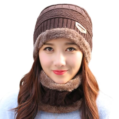 [アンショー] ネックウォーマー レディース ニット帽 冬 春 おしゃれ かわいい 【防寒×ふわふわ裏起毛×..