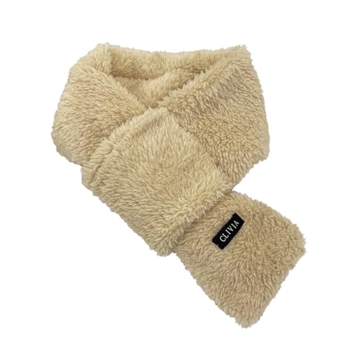 [スタリオン] mafu-01 マフラー キッズ 防寒 あったか 秋 冬 ベビー サイズ調整可能 ファー ネックウォ..