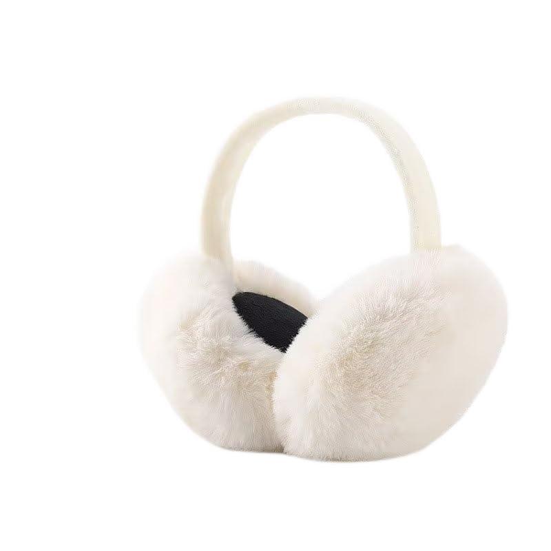 [FISHLUCK] 大人 キッズ イヤーマフ 防寒 冬 耳カバー ふわふわ 折り畳み耳当て さ調整可能 携帯便利 可愛い ジュニア 男女兼用 アウトドア 通学 通園 B(4)