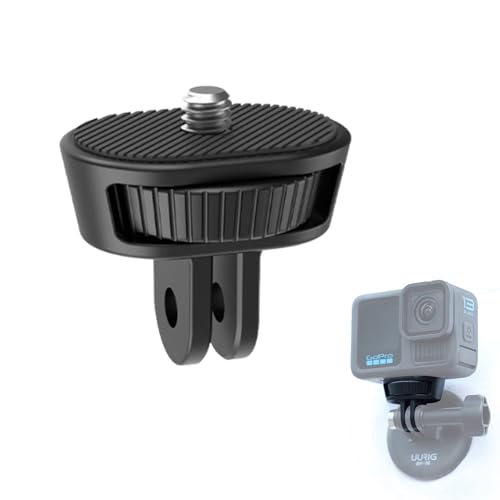 BOCAIDHK 1/4ネジ Goproマウント 変換アダプター アクションカメラ マウント 汎用アダプター 軽量設計 撮影補助ツール (1個セット)