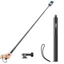 VRIG 135cm 見えない自撮り棒 【強化バージョン】 超軽量 ストラップ付き Insta360 X/5X4/X3/GO 2/ONE X2/ONE RS 1...