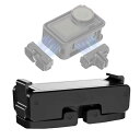 Yoiumicy DJI OSMO Action 5 Pro 用 強力マグネットクイックリリースマウント | 360°回転可能 | 軽量アルミ合金製 | GoP...