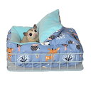 Puhang ハムスターハウス 小動物用ハウス ペットベッド ハンモック モモンガ 暖かい巣 寝袋 休憩所 小屋 保温 防寒 防風 寒さ対策 冬 ウサギ チンチ...