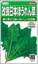 サカタのタネ 実咲野菜3419 改良日本ほうれん草 パレード