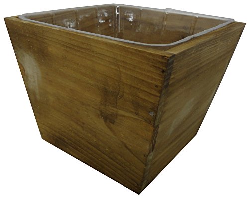 綶Ź Wood Planter åɥץ󥿡 D4 63-034
