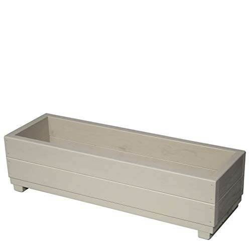 【完成品】WelcomeWood 木製プランター EPW90 幅90cm 奥行29cm 高さ24cm 大容量 深型 寄せ植え 多肉植物 室内 屋外 丈夫 日本製...