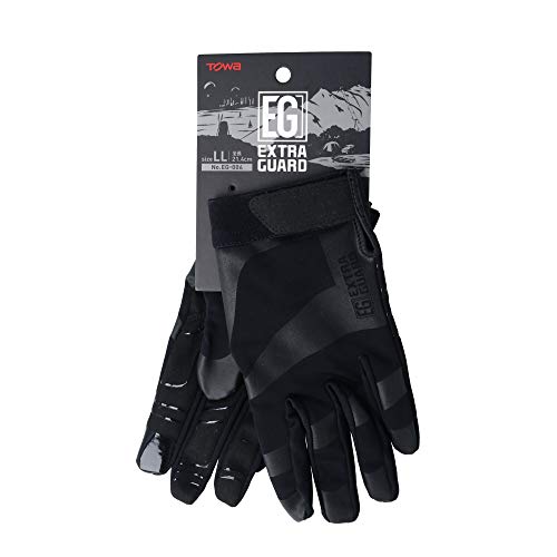 東和コーポレーション(Towa Corporation) EXTRAGUARD EG-006 LLサイズ 《特殊ストレッチ生地で上質フィット感、新感覚の装着感》 ブラック