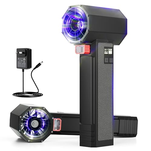 SpeedSurge 洗車 ブロワー【2025革新版|1800g超強推力・220MPH圧倒的な風速】最強 ブロワー 日本仕様 日本規格適合|4段変速 BMS高性...