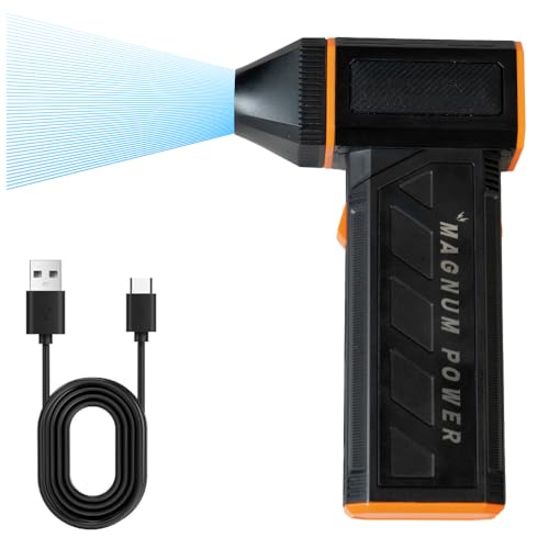 MAGNUMPOWER マグナムパワー GTX-88BLASTER 小型ブロワー ブロワー 充電式 強力 超強力 洗車 落ち葉 充電式 120000RPM 3段階風量 軽量 コンパクト 掃除 犬 火おこし キャンプ バーベキュー 水飛ばし 掃