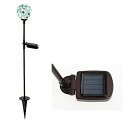 キシマ カレード スティック ソーラーガーデンライト Blue Drop サイズ:約W13 D9.5 H72.5 KL-10386