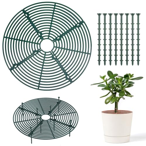 猫 植物 ガード 植木鉢 グリッド 0〜30cm 自由裁断可能 3色から選べる PP素材 通気性 鉢カバー ペット対策 犬猫防止 オフィス ホテル 商業施設 イ...