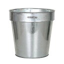 ダルトン(Dulton) 園芸用品 ガルバナイズド ポットカバー 高さ350mm 上部直径300mm GALVANIZED POT COVER K865-109...