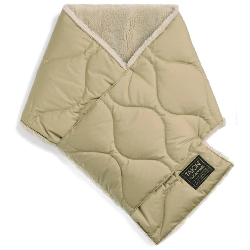 [タイオン] グッズ ミリタリー リバーシブル ダウンマフラー R201ML-1