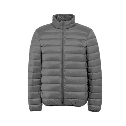 YEJUAWEN ダウンジャケット メンズ ウルトラライト ダウンコート 撥水 軽量 薄い 暖かい 防寒 無地 収..