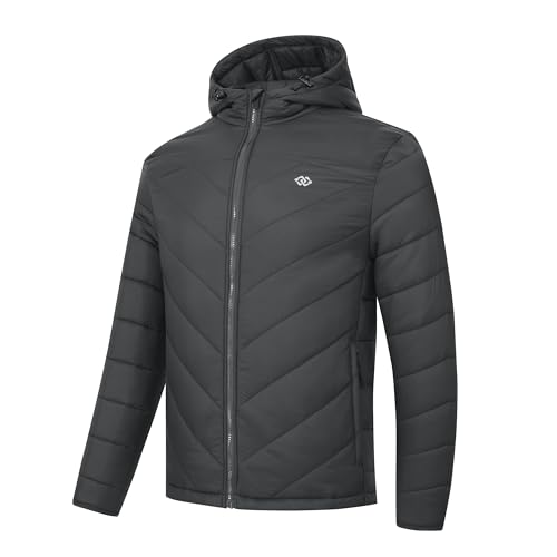 [MoFiz] メンズ アウター ダウンジャケット ダウンコート 軽量 防寒 防風 撥水 暖かい 通勤 カジュアル 登山 無地 シンプル 大きいサイズ 春秋冬