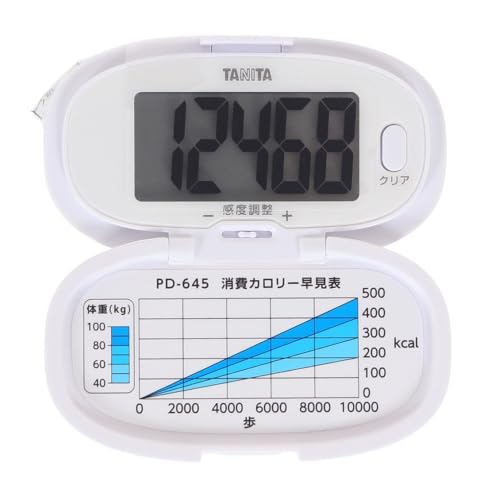 歩数計 PD-645 ホワイト