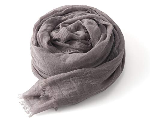 [XPデザイン] 大判ストール レディース ストール ソリッドカラー ショール ふんわり 柔らか 200cmx120cm (アメジストバイオレット)