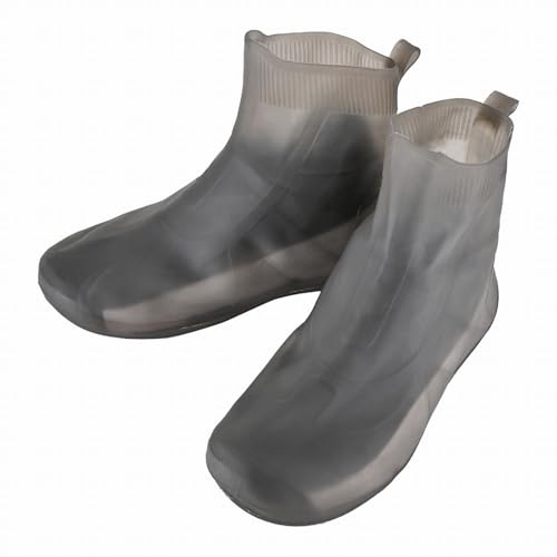 リード工業(LEAD) バイク用ブーツカバー Landspout ストレッチシューズカバー 25.0~27.5cm 強力防水 高伸縮 ラバーソール 軽量コンパクト 防寒 RW-055A