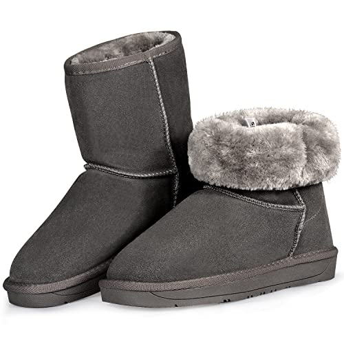 [Rilobi] ムートンブーツ スノーシューズ ミニ丈 スノーブーツ レディース メンズ ショートブーツ 防水..