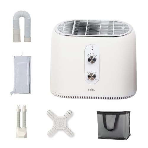 SaiEL 布団乾燥機 衣類乾燥機 靴乾燥機 ダニ退治 コンパクト 小型 暖房 乾燥 除湿 送風 あたため 布団乾燥 衣類乾燥 靴乾燥 部屋干し ハンガー 雨 梅雨 花粉 多機能 布団ドライヤー シューズド
