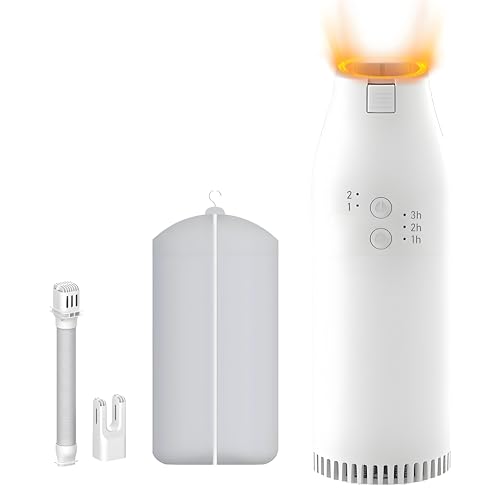 GOATRIP 布団乾燥機 小型 1台3役 衣類乾燥機 靴乾燥機 ふとん乾燥機 2段階温度調節 3段階タイミング調整 布団乾燥機 コンパクト 伸縮ホース 布団を...