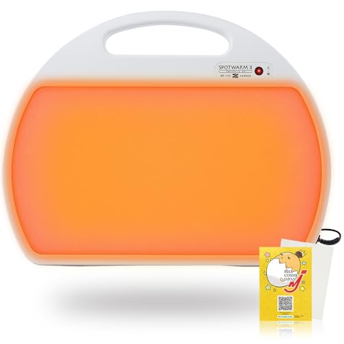 最新型 足元ヒーター 小型 貼り付け型 遠赤外線ヒーター スポットウォームS RH-153 ゼンケン正規品 オリジナルクリーナー付