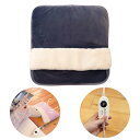 Lafuture フットヒーター フットウォーマー 電気足温器 足置き 足元 洗える 暖房 省エネ 節電(ダークグレー)