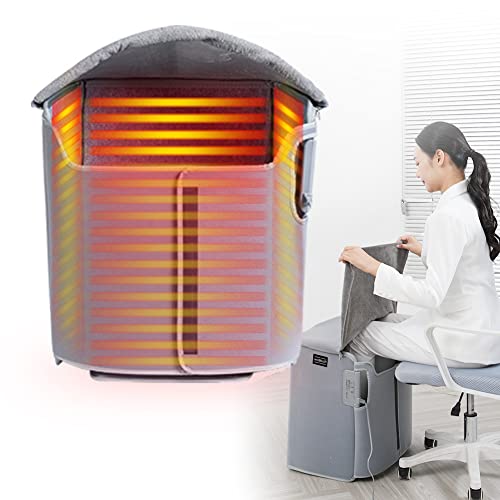 デスクヒーター 360°全方位発熱式 折り畳み式 遠赤外線 パネル フット ヒーター 足元 四面発熱 30秒快熱 5階段温度 6種類定時 踏み型 デスクワーク ...
