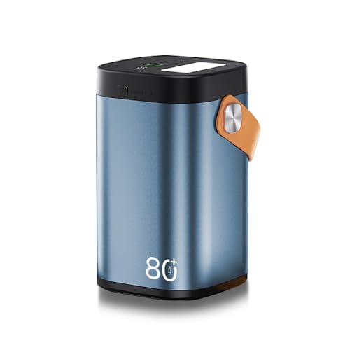 明誠ショップ モバイルバッテリー 80000mAh 大容量 22.5W急速充電 PD20W 3台同時充電 パワーバンク 携帯バッテリー LEDライト付き LCD...