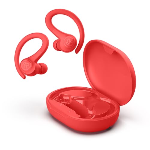 JLab ジェイラブ Go Sport + ワイヤレスイヤホン Bluetooth ランニング イヤホン スポーツ 耳掛け 防水 IP55 外部音取り込み ワイ...