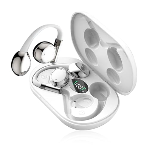 明誠 ワイヤレスイヤホン【2025新登場 OWSイヤホン】Bluetooth 5.3 ヘッドセット 空気伝導 イヤホン 耳掛け式 両耳 片耳 Hi-Fi音質 E...