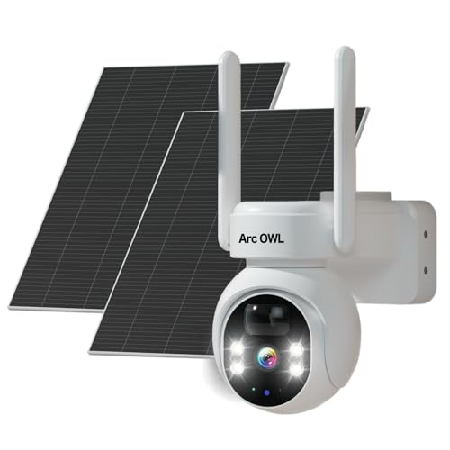 【完全無線・24時間連続録画】防犯カメラ 屋外 ソーラー ワイヤレス防犯カメラ 400万画素 WiFi強化 360..