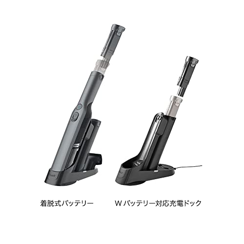 【公式ストア】 Shark シャーク 掃除機 ハンディクリーナー コードレス EVOPOWER W30 WV251J ＋ アクセサリーパック（ブラシセット） グレイ