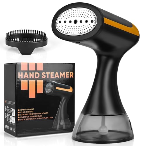 スチームアイロン 22分連続スチーム 衣類スチーマー 300ML大容量タンク ハンディアイロン 携帯用 ハンガーにかけたまま シワ伸ばし パワフルスチーム 20...