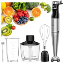 【最強モデル・無段階変速】ハンドブレンダー ブレンダー 20000rpm/分 離乳食 鍋キズ防止 氷も砕ける 1台6役 ハンドミキサー 電動 泡立て器 フードプ...