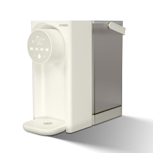JYUNSEI ウォーターサーバー 瞬間給湯電気ポット 省エネ 5秒でお湯がでる 3L大容量 浄水型 電気ポット 温度調整 3 段水量設定 卓上ウォーターサーバ...