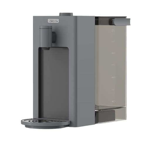 【2025年9月発売】BUYDEEM SmartHot ホットウォーターサーバー 3秒でお湯が沸く 省エネ 節電 3L大容量 5段階水量 8段階温度 自動洗浄 ...