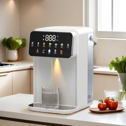 TVT 卓上ウォーターサーバー 浄水型ウォーターサーバー 水道水電気ケトル 湯沸かし器 タッチスクリーン..