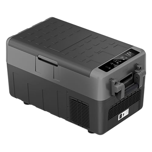 「SUNPIE」車載冷蔵庫 30L 2室独立温度制御 ドイツコンプレッサー 40w/80w 超急速冷凍 同時冷蔵&冷凍可能 -20℃〜10℃ 庫内灯付 断熱性3...