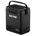 【2025最新】SUNPIE 車載冷蔵庫 12L 小型 着脱式バッテリー内蔵可能 ポータブル冷蔵庫 -20℃〜20℃ 急速冷凍 4WAY電源対応 DC12V/2...