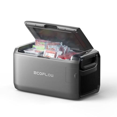 Ecoflow Glacier Classic 35L ポータブル冷蔵庫車載冷蔵庫 2室 独立温度制御 2フタ開き 大容量 急速冷凍 -20℃〜20℃ 静音 D...