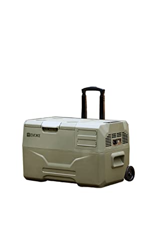 ◆商品名：EVOKE ポータブル冷蔵庫 車載用冷蔵庫 クーラーボックス -20℃〜20℃ アウトドア キャンプ (オクスフォードタン) 15.4リットル商品重量： 11.5kg 消費電力： 60W冷却効果： 20℃→0℃： 約10分 20℃...