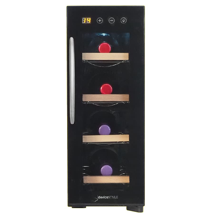 CE-4W-K(ブラック) ペルチェ式4本収納用ワインセラー