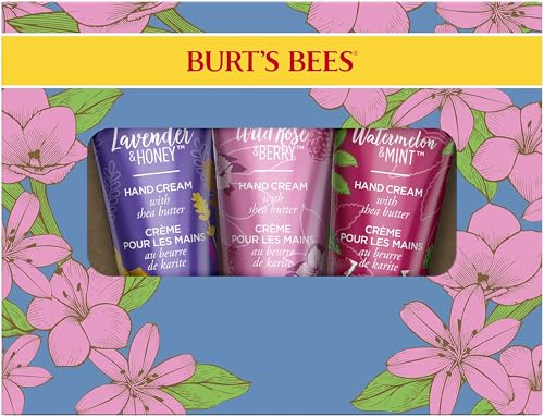 【burt's bees 公式】バーツビーズ ハンドクリーム ギフトセット(ラベンダー＆ハニー、ワイルドローズ&..