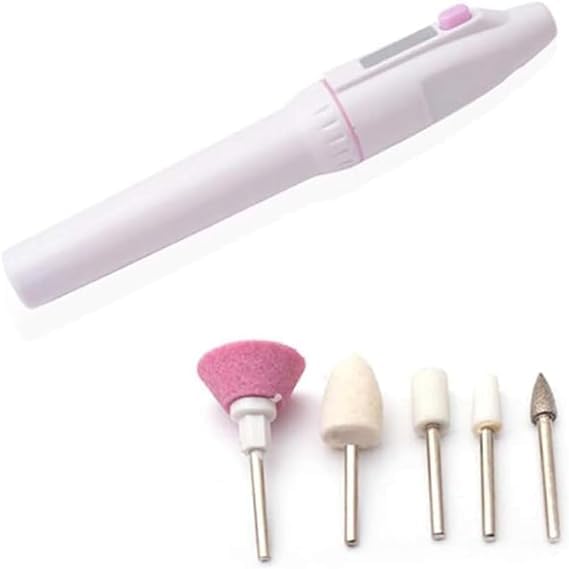 SZB 電動ネイルケア 電動 爪やすり ネイルケアセット ネイルポリッシャー 角質除去 爪磨き (3組セット)