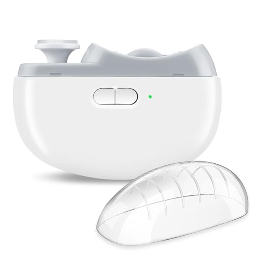 【2025新登場】FEEKI 2in1 電動爪切り 両用爪切り爪磨き 2段階スピード爪研ぎ 爪切り電動 Type-C充電式 便利 超軽量爪切り LEDライト付き 簡単操作 爪傷防止 安全 低騒音の電動爪削り 角質ケア 巻