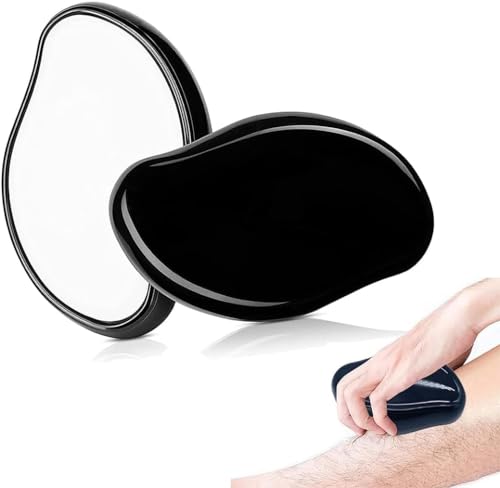 Anwineke 【2025最新デザイン】除毛器 無痛 擦るだけ 除毛器 クリスタルヘアイレイザー レディース メ..