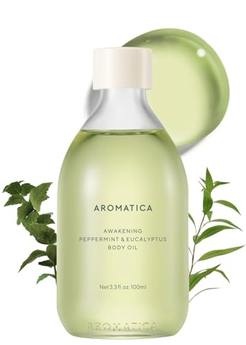 [AROMATICA] オーガニックボディオイル ペパーミント & ユーカリ100ml