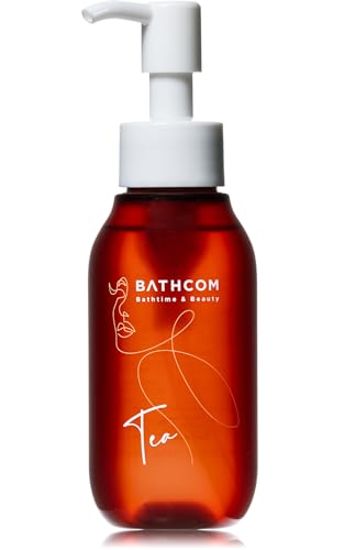 BATHCOM バスコム ボディオイル 濡れた体に使う 保湿 マッサージオイル ボディクリーム (紅茶)