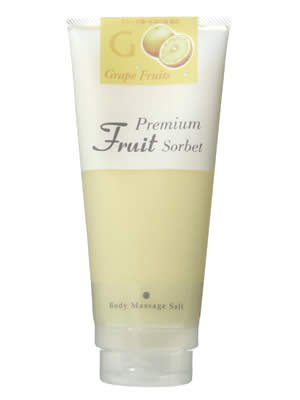 コスメプロ プレミアム フルーツソルベ(ボディマッサージソルト) グレープフルーツ500g